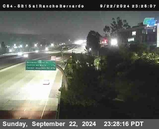 SB 15 at Rancho Bernardo Rd.