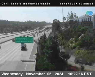 SB 15 at Rancho Bernardo Rd.