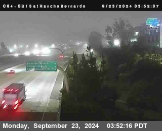 SB 15 at Rancho Bernardo Rd.