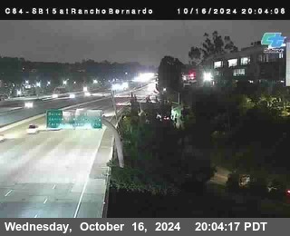 SB 15 at Rancho Bernardo Rd.