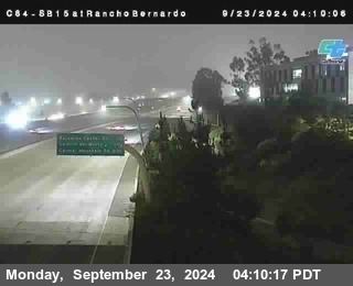 SB 15 at Rancho Bernardo Rd.