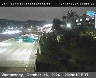 SB 15 at Rancho Bernardo Rd.