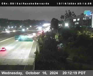 SB 15 at Rancho Bernardo Rd.