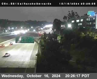 SB 15 at Rancho Bernardo Rd.