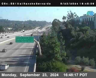 SB 15 at Rancho Bernardo Rd.