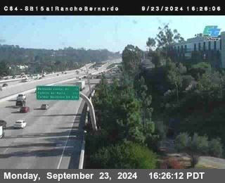 SB 15 at Rancho Bernardo Rd.