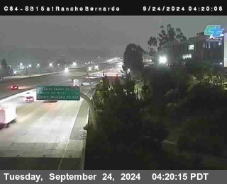 SB 15 at Rancho Bernardo Rd.