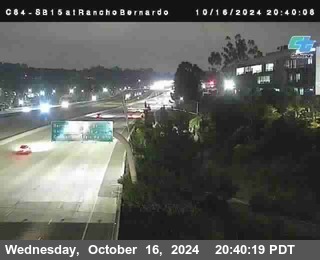 SB 15 at Rancho Bernardo Rd.