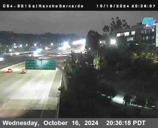 SB 15 at Rancho Bernardo Rd.