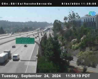 SB 15 at Rancho Bernardo Rd.