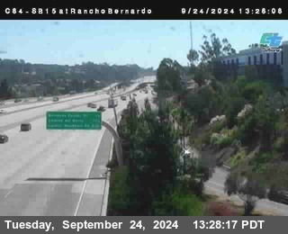 SB 15 at Rancho Bernardo Rd.