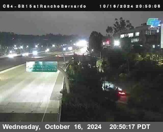 SB 15 at Rancho Bernardo Rd.