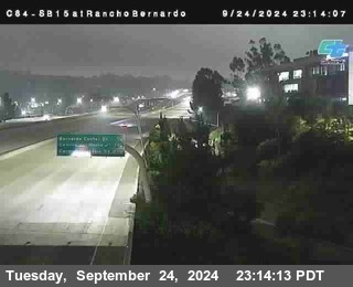 SB 15 at Rancho Bernardo Rd.