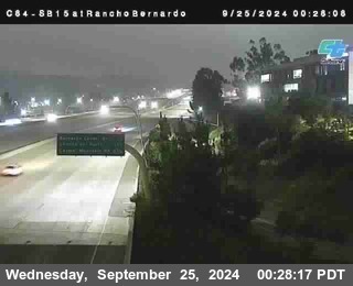 SB 15 at Rancho Bernardo Rd.