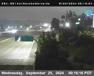 SB 15 at Rancho Bernardo Rd.