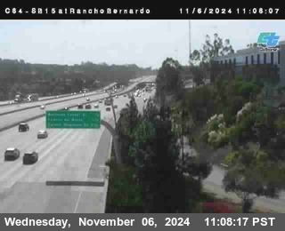 SB 15 at Rancho Bernardo Rd.