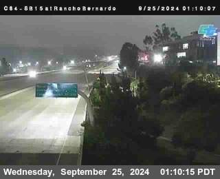 SB 15 at Rancho Bernardo Rd.