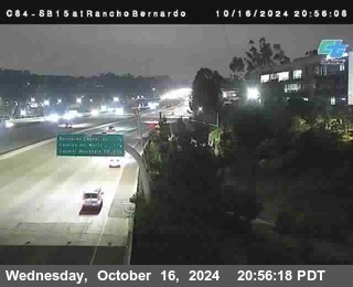 SB 15 at Rancho Bernardo Rd.