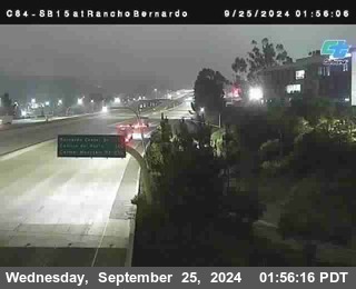 SB 15 at Rancho Bernardo Rd.