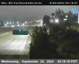 SB 15 at Rancho Bernardo Rd.