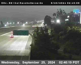 SB 15 at Rancho Bernardo Rd.