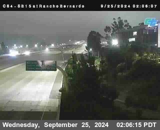 SB 15 at Rancho Bernardo Rd.