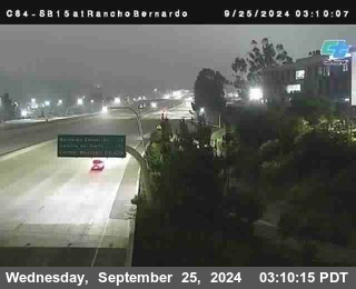 SB 15 at Rancho Bernardo Rd.