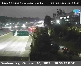 SB 15 at Rancho Bernardo Rd.