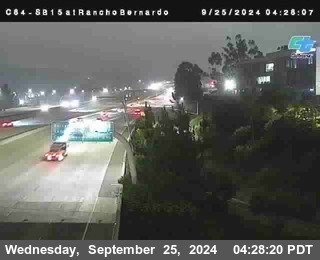 SB 15 at Rancho Bernardo Rd.