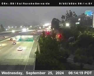 SB 15 at Rancho Bernardo Rd.