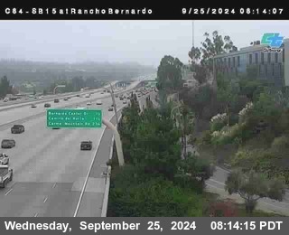 SB 15 at Rancho Bernardo Rd.