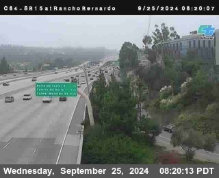 SB 15 at Rancho Bernardo Rd.