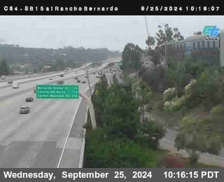 SB 15 at Rancho Bernardo Rd.