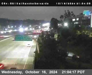 SB 15 at Rancho Bernardo Rd.