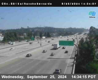 SB 15 at Rancho Bernardo Rd.