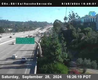 SB 15 at Rancho Bernardo Rd.