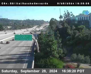 SB 15 at Rancho Bernardo Rd.