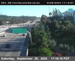 SB 15 at Rancho Bernardo Rd.