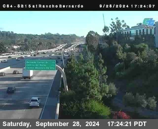 SB 15 at Rancho Bernardo Rd.