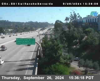 SB 15 at Rancho Bernardo Rd.