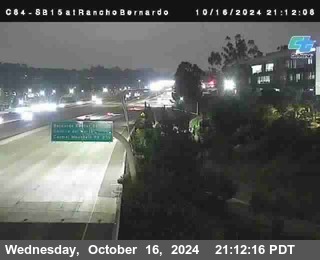 SB 15 at Rancho Bernardo Rd.