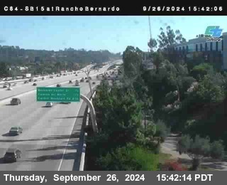 SB 15 at Rancho Bernardo Rd.