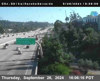 SB 15 at Rancho Bernardo Rd.