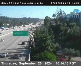 SB 15 at Rancho Bernardo Rd.