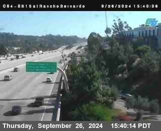 SB 15 at Rancho Bernardo Rd.