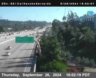 SB 15 at Rancho Bernardo Rd.