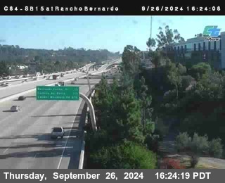 SB 15 at Rancho Bernardo Rd.