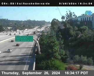 SB 15 at Rancho Bernardo Rd.