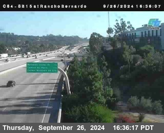 SB 15 at Rancho Bernardo Rd.