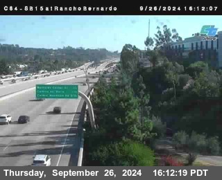 SB 15 at Rancho Bernardo Rd.